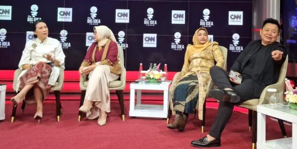 Yunita AKUMANDIRI Hadiri The Big Idea Forum CNN Indonesia, Soroti Penguatan UMKM Perempuan untuk Ekonomi Nasional