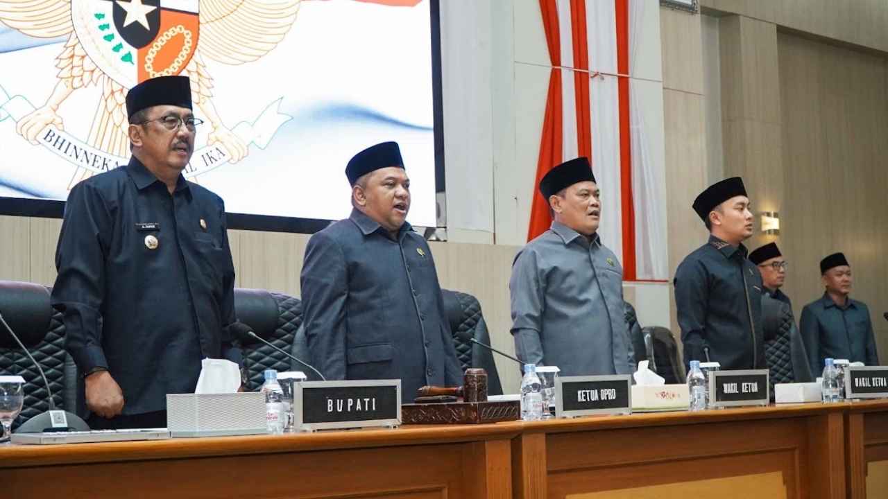 Rapat Paripurna DPRD Kabupaten Sukabumi menetapkan Perda Disabilitas dan menyepakati Perubahan KUA PPAS Tahun Anggaran 2026.