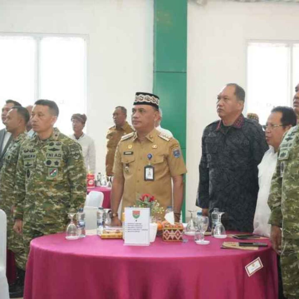 Perkuat Sinergi, Wali Kota Metro Hadiri HUT ke-1 Kodam XXI/Radin Inten