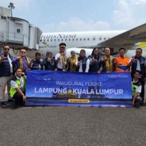 TransNusa Resmi Buka Rute Jakarta–Lampung dan Lampung–Kuala Lumpur
