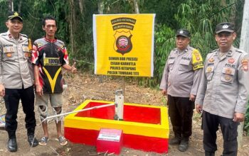 Antisipasi Karhutla, Polres Ketapang Bangun Sumur Bor Presisi di Pebihingan