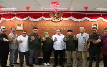 Audiensi dengan Kesbangpol DKI, AMKI Jaya Bahas Hoaks, Pemilu 2029, dan Lima Abad Jakarta