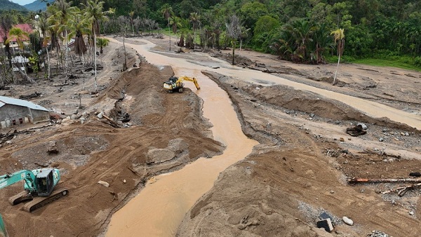 Banjir Tapanuli Tengah, Kementerian PU Buka Alur Sungai dan Perkuat Tebing