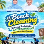 Beach Cleaning Anyer-Cinangka, Pemkab Serang Dorong Pariwisata Berkelanjutan