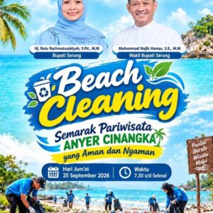 Beach Cleaning Anyer-Cinangka, Pemkab Serang Dorong Pariwisata Berkelanjutan