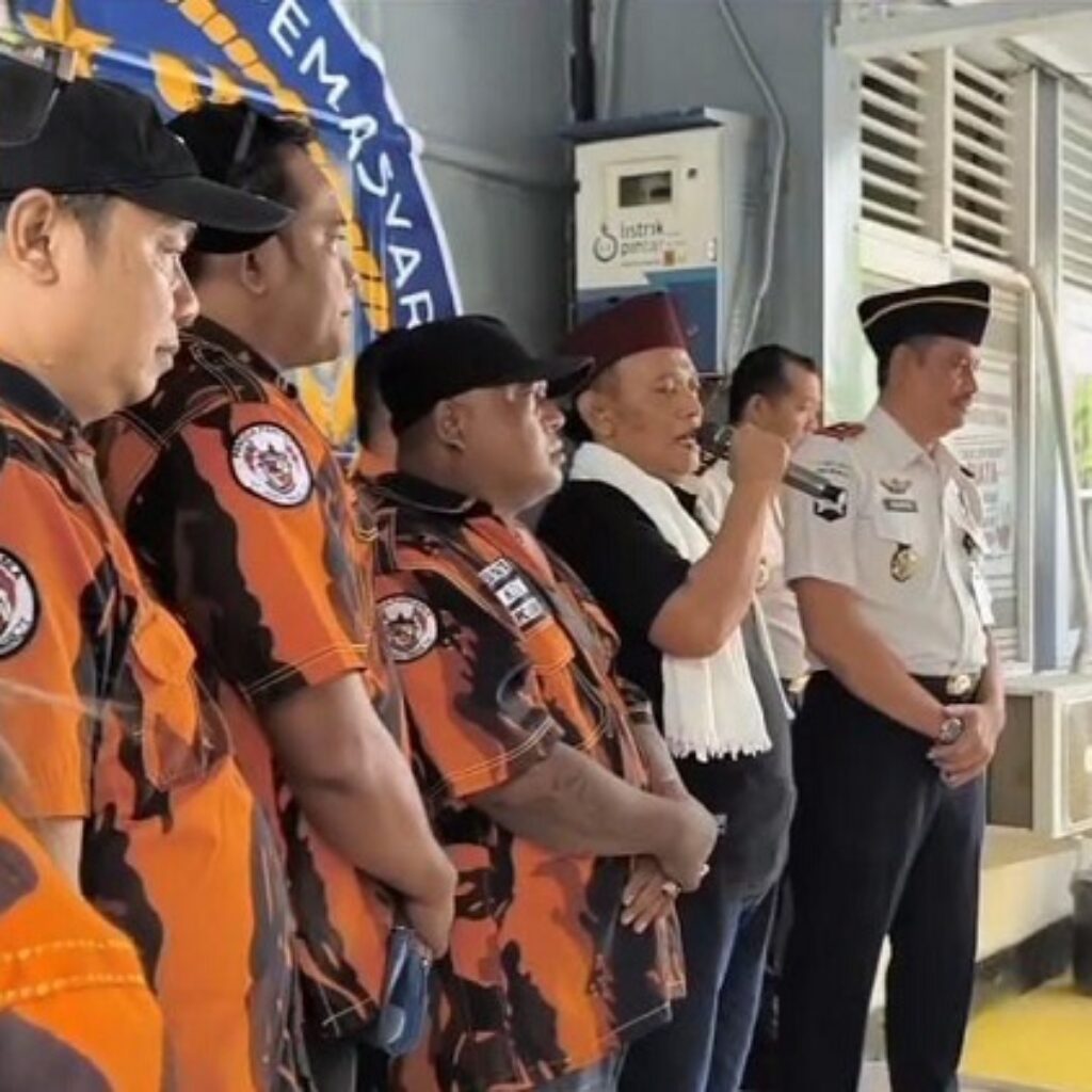 Bebas dari Rutan Blora, Munaji Disambut Ratusan Anggota Pemuda Pancasila