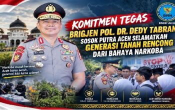 Dedy Tabrani Perkuat Pencegahan dan Pemberantasan Narkoba di Aceh