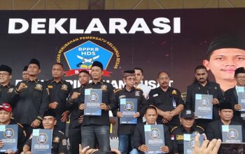 Dihadiri Ribuan Peserta, BPPKB Banten HDS Gelar Deklarasi Organisasi di Pandeglang