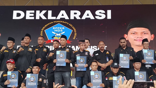Dihadiri Ribuan Peserta, BPPKB Banten HDS Gelar Deklarasi Organisasi di Pandeglang