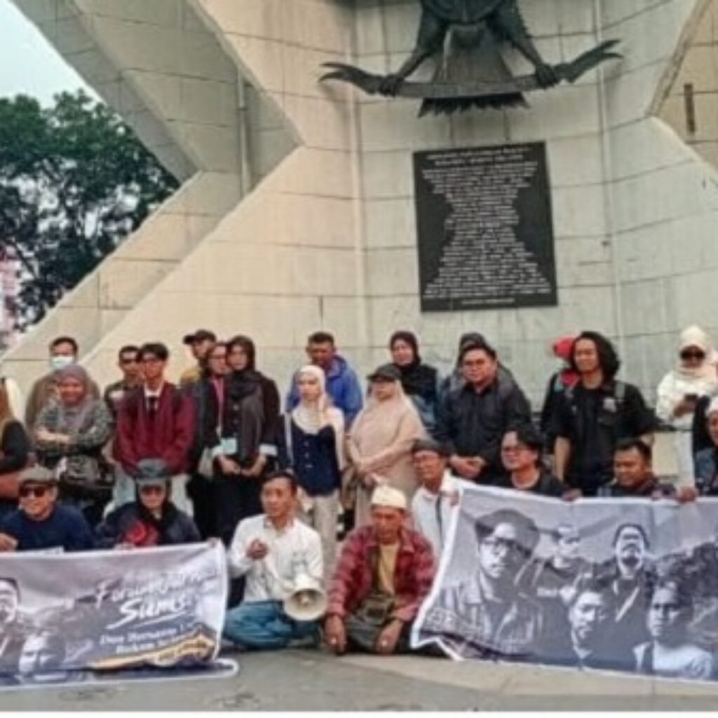 Doa Bersama Jurnalis Sumsel untuk Lima Wartawan dan Tiga ABK yang Hilang di Perairan Krakatau