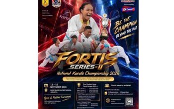 FORTIS Series-II National Open Karate Championship 2026 Hadirkan 231 Kelas Pertandingan