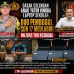 Gasak Celengan Anak Yatim hingga Laptop Sekolah
