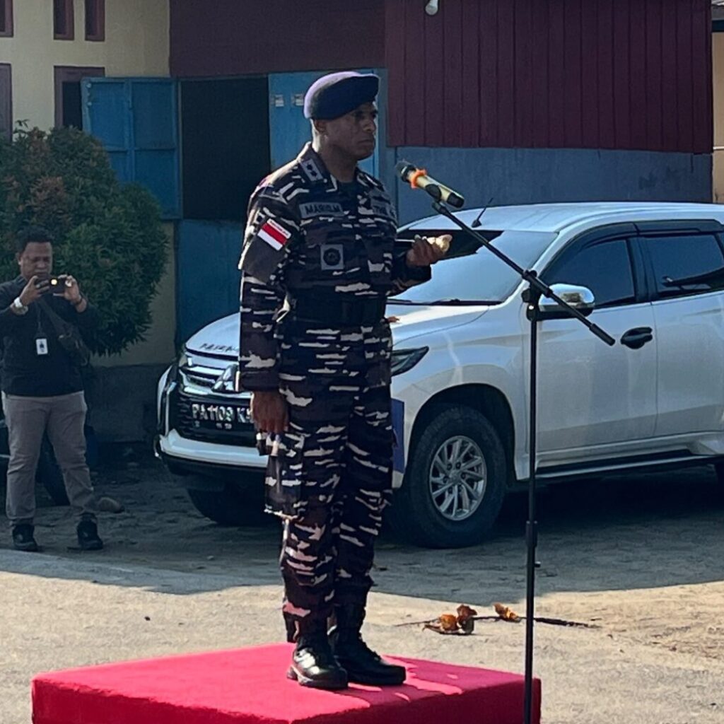 HUT ke-81 TNI AL, Danlanal Nabire Tekankan Kesiapsiagaan dan Profesional-isme Prajurit