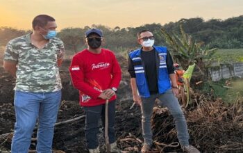 Hiswana Migas DPC Bogor Salurkan Bantuan Penanganan Kebakaran TPA Galuga