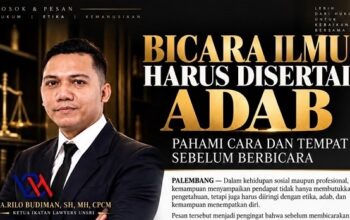 Ilmu Tanpa Adab Bisa Menyesatkan Makna, Pahami Cara dan Tempat Sebelum Berbicara