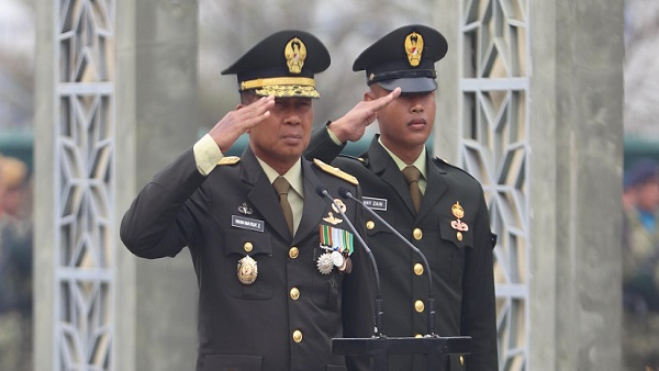 Jelang HUT ke-81 TNI, Kasdam II Sriwijaya Pimpin Ziarah Nasional di TMP Ksatria Ksetra Siguntang