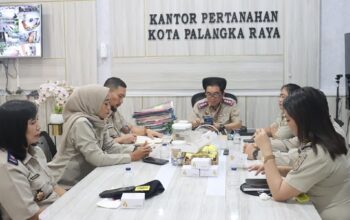 Kantah Palangka Raya Perkuat Layanan Pertanahan