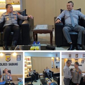 Kaperwil Mitrapol Aceh Bertemu Kapolres Sabang, Bahas Penguatan Kemitraan Media dan Kepolisian
