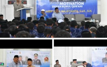 Kapolres Aceh Barat Beri Motivasi Santri Dayah Ruhul Qur’ani, Kenalkan Akpol dan Pentingnya Integritas