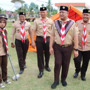 Kapolres Aceh Barat Buka Persami Saka Bhayangkara, Dorong Pembentukan Karakter Generasi Muda