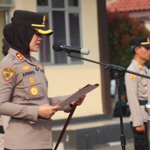 Kapolres Lebak Pimpin Sertijab Tiga Kapolsek dan Tiga Pejabat Utama