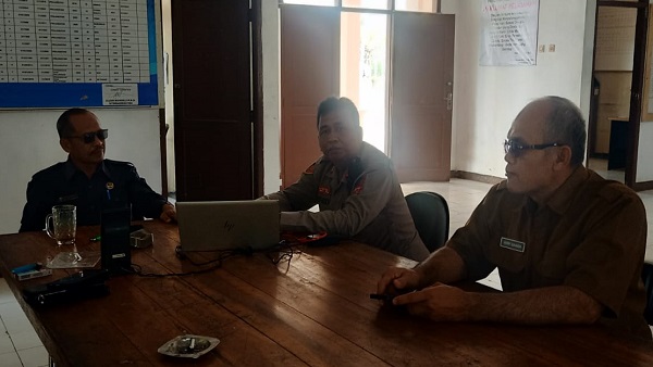 Kapolsek Cirinten Silaturahmi ke Kantor Kecamatan