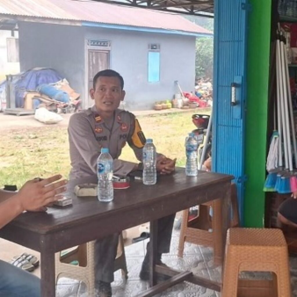 Kapolsek Kuala Behe Ajak Warga Cegah Karhutla dan Waspadai Dampak Kabut Asap