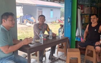 Kapolsek Kuala Behe Ajak Warga Cegah Karhutla dan Waspadai Dampak Kabut Asap