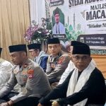 Kasihumas Polres Lebak Hadiri Istighosah Haul Syekh Abdul Qadir Al-Jailani di Cikulur