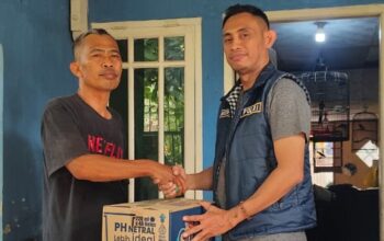 Kasihumas Polres Lebak Takziah ke Keluarga Bagus Khoirunas