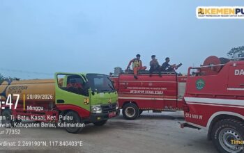 Kementerian PU Kerahkan Peralatan dan Pasokan Air untuk Tangani Karhutla di Berau