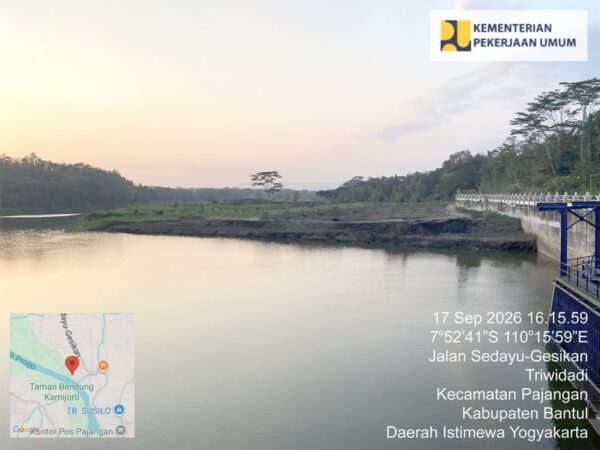 Kementerian PU Keruk Sedimen Bendung Kamijoro, Jaga Irigasi 2.563 Hektare Sawah