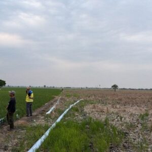 Kementerian PU Operasikan Pompa Atasi Kekeringan Sawah di Bekasi