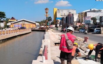 Kementerian PU Revitalisasi Sungai Veteran Banjarmasin, Luas Genangan Ditargetkan Turun Jadi 13,69 Hektare
