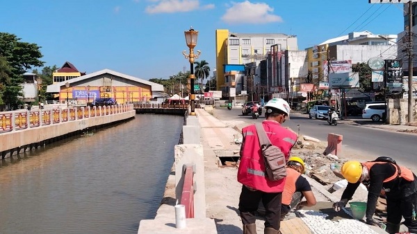 Kementerian PU Revitalisasi Sungai Veteran Banjarmasin