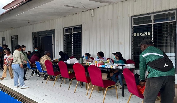 Kepala Suku Lepki Ajak Masyarakat Pegunungan Bintang Wujudkan Generasi Sehat dan Nasionalis