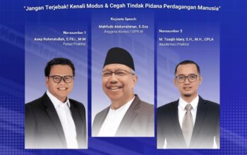 Mahfudz Abdurahman: Cegah TPPO dari Hulu, Jangan Tunggu Korban Berjatuhan