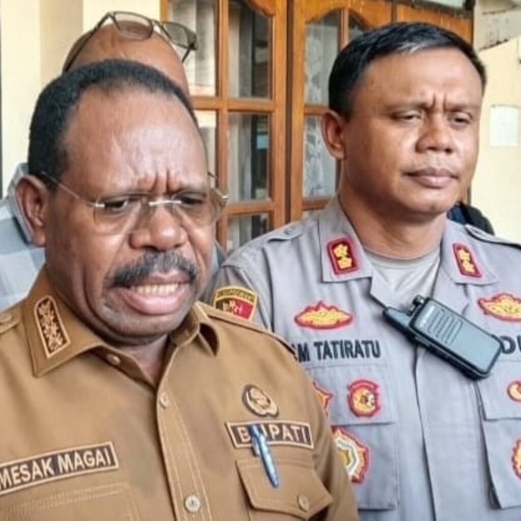 Mediasi Pemkab Nabire dan GKI Berakhir Damai, Bupati Mesak Magai Sampaikan Permohonan Maaf