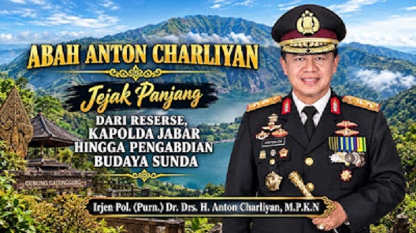 Mengenal Abah Anton Charliyan, Eks Kapolda Jabar dan Ketua Majelis Adat Sunda