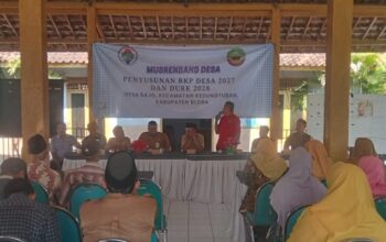 Musrenbang Desa Bajo Blora Tetapkan Prioritas Pembangunan dan RKP Desa 2027