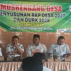 Musrenbang Desa Ketuwan Blora Bahas Prioritas RKP Desa dan Pertanggungjawaban BUMDes