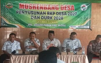 Musrenbang Desa Ketuwan Blora Bahas Prioritas RKP Desa dan Pertanggungjawaban BUMDes