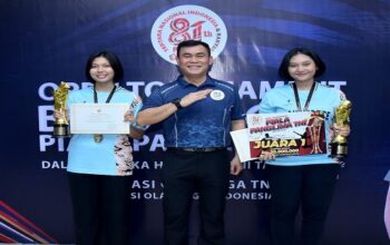 PB TNI AU Berjaya, Nadia/Nimas Juara Ganda Putri Piala Panglima TNI 2026