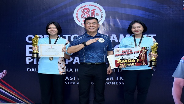 PB TNI AU Berjaya, Nadia/Nimas Juara Ganda Putri Piala Panglima TNI 2026