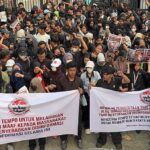 PBRI Gelar Aksi di Kantor Tempo, Soroti Akurasi Pemberitaan dan Siniar Bocor Alus