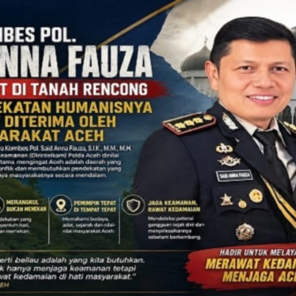 Pendekatan Humanis Dirintelkam Polda Aceh Said Anna Fauza Perkuat Kepercayaan Publik
