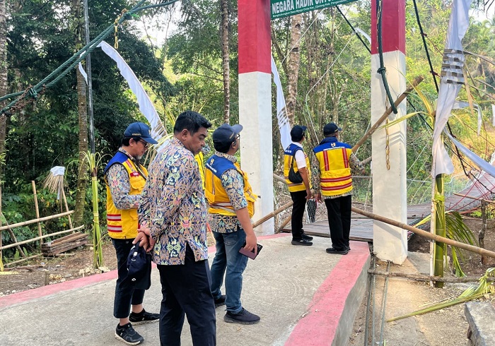 Periksa Jembatan Gantung Pongpet Pangandaran, Kementerian PU Temukan Indikasi Kegagalan Struktur