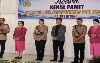 Pisah Sambut Pejabat Polres Bitung, Wakapolres Baru Minta Dukungan Personel