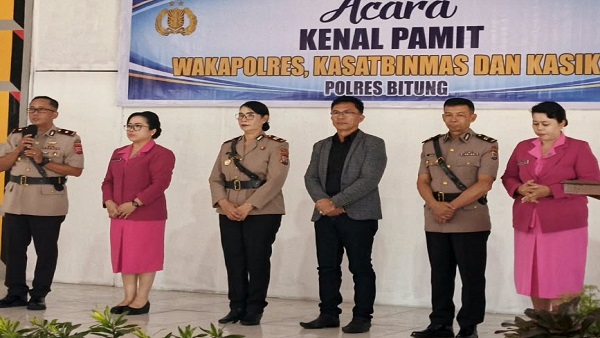 Pisah Sambut Pejabat Polres Bitung