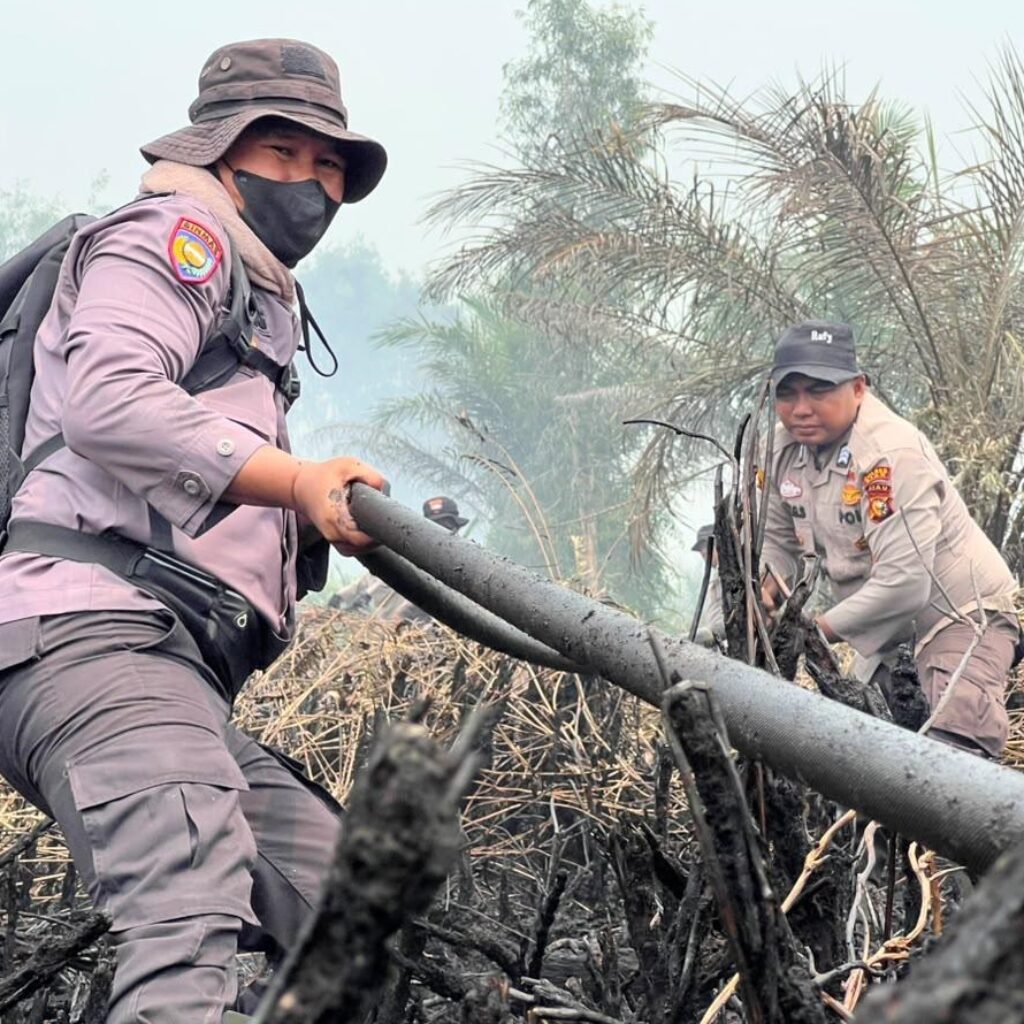 Polda Riau Tangani 45 Kasus Karhutla, 49 Orang Jadi Tersangka dan 2.958 Hektare Terbakar